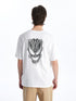 LC Waikiki Crew Neck Short Sleeve Printed Combed Cotton Men's T-shirt